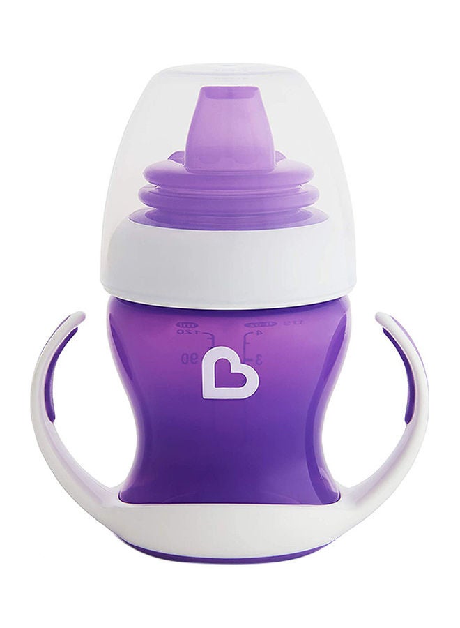 Munchkin - Gentle Transition Cup 4oz/118ml Purple - Image 1