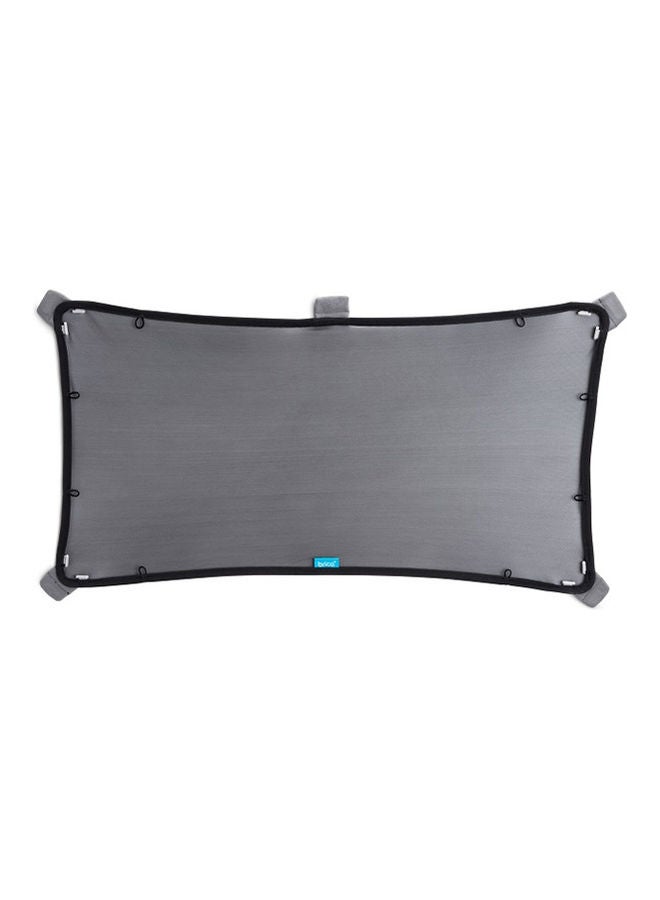 Munchkin - Magnetic Stretch To Fit Sun Shade 5 Magnets Attach To Metal Car Window Frame Maximum UVA/UVB Protection - Image 1