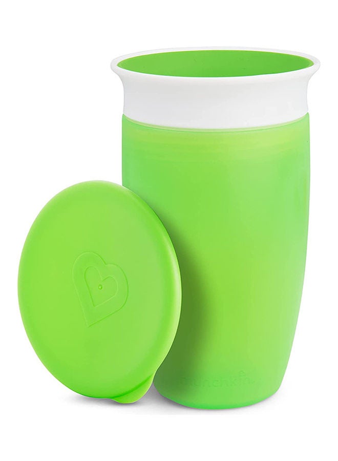 Munchkin - 10oz Miracle 360° Sippy Cup With Lid Green - Image 1