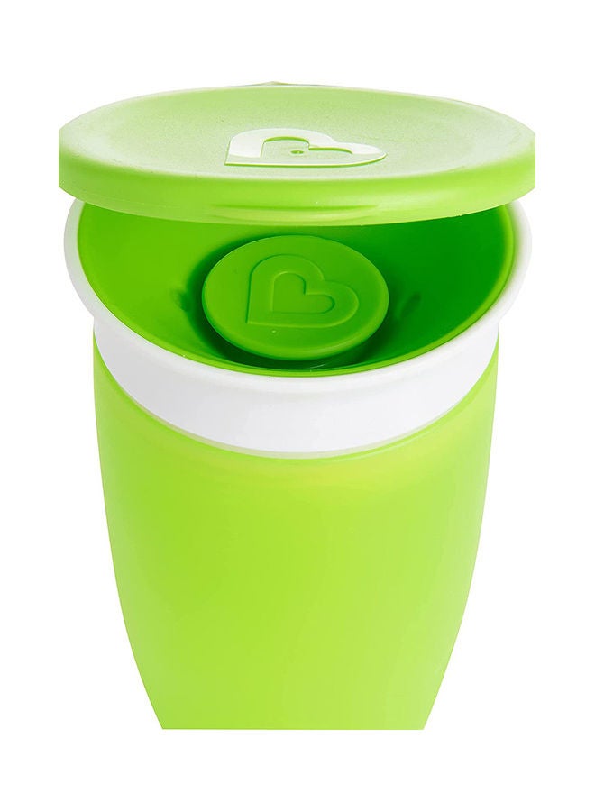 Munchkin - 10oz Miracle 360° Sippy Cup With Lid Green - Image 1