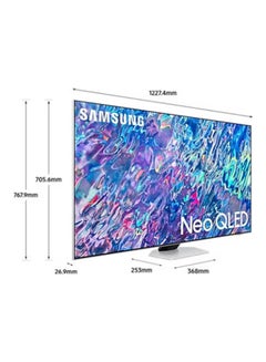 55 Inch QLED Smart TV, Neo QLED 4K, Titan Black, 2023, Neural Quantum Processor 4K, NeoSlim Design, OTS, QA55QN85CAUXSA And Native 120HZ Refresh Rate QA55QN85CAUXSA Black