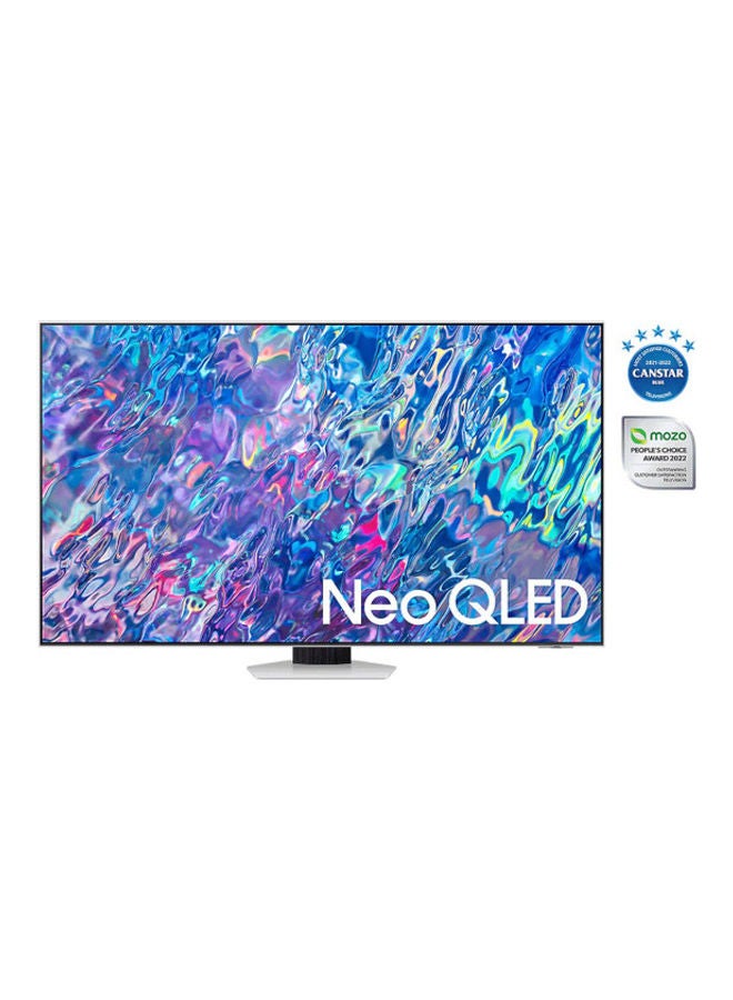 Samsung - 55 Inch QLED Smart TV, Neo QLED 4K, Titan Black, 2023, Neural Quantum Processor 4K, NeoSlim Design, OTS, QA55QN85CAUXSA And Native 120HZ Refresh Rate QA55QN85CAUXSA Black - Image 1