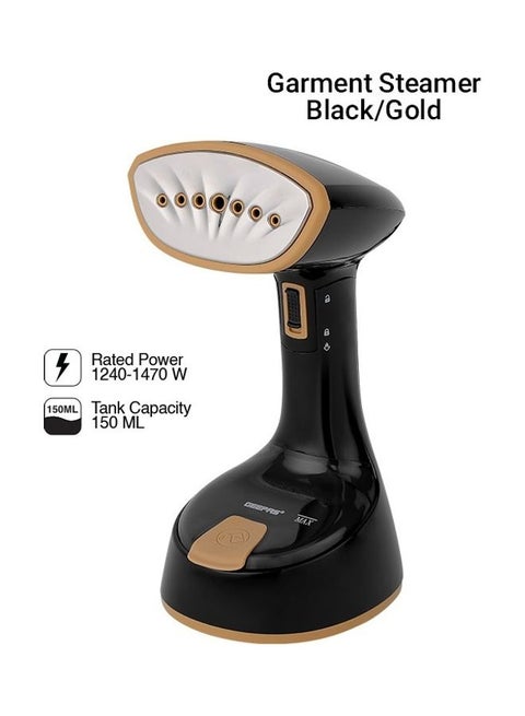 Handheld Garment Steamer 150 ml 1470 W GGS25034 Black/Golden