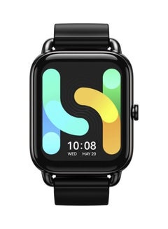 Haylou RS4 Plus Smart Watch Retina Amoled HD Display SpO2 Heart Rate Silicon Strap Black  - Image 1