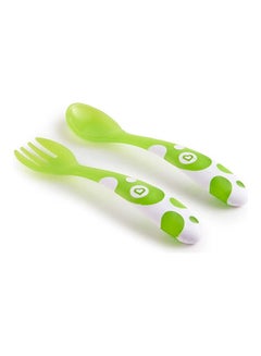 Munchkin Multi-coloured Forks and Spoons Set of 6 Set of 1  - Image 3