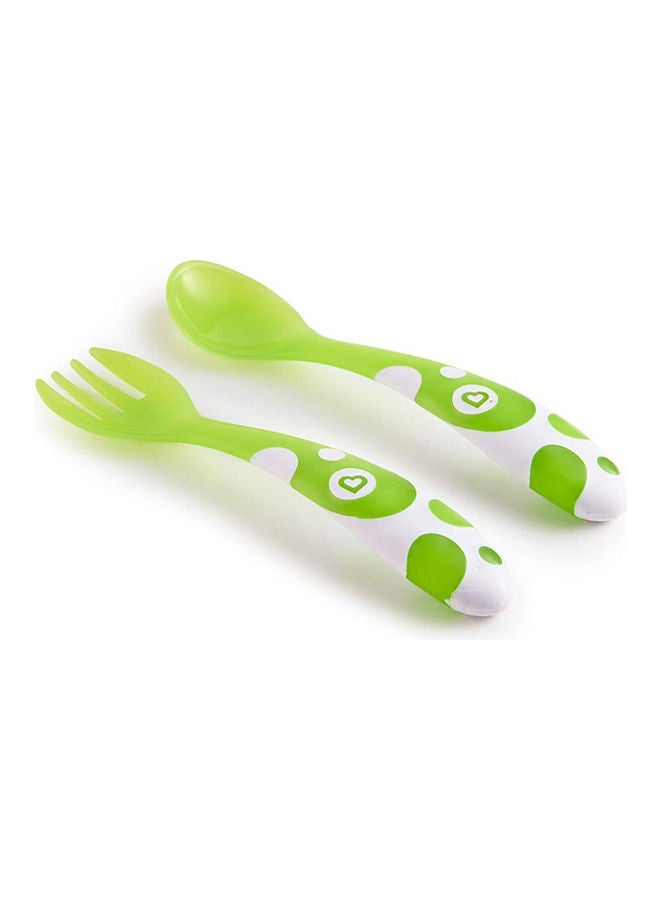 Munchkin - Multi-coloured Forks and Spoons Set of 6 Set of 1 - Image 1