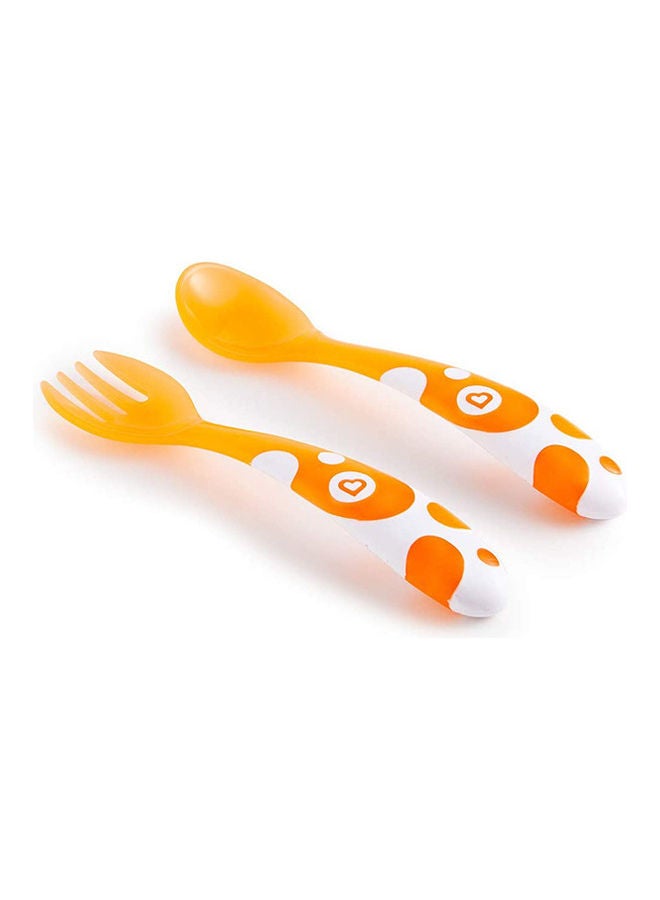 Munchkin - Multi-coloured Forks and Spoons Set of 6 Set of 1 - Image 1