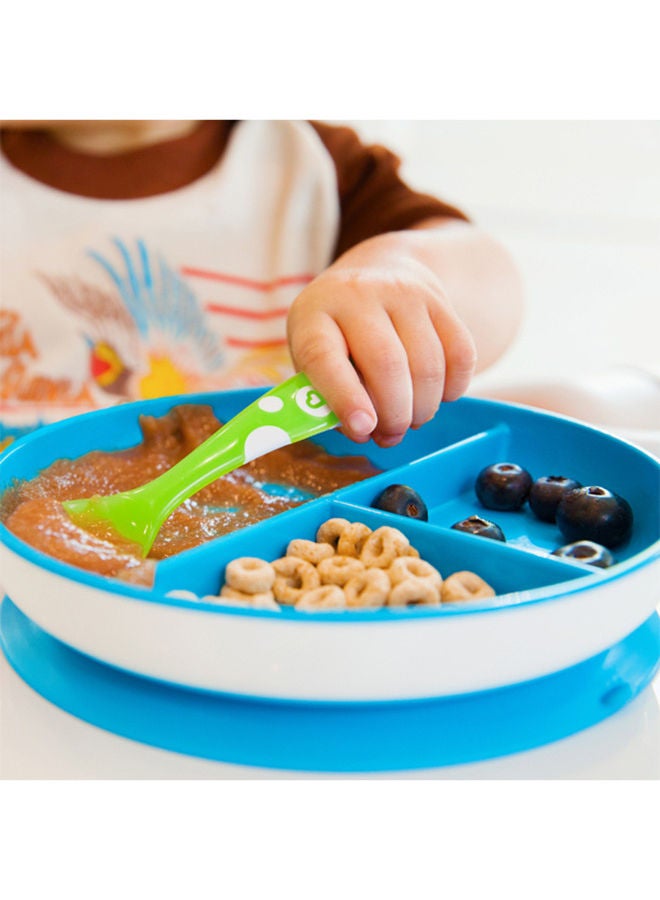 Munchkin - Pack Of 1 Stay Put Suction Plate- Blue - Image 1