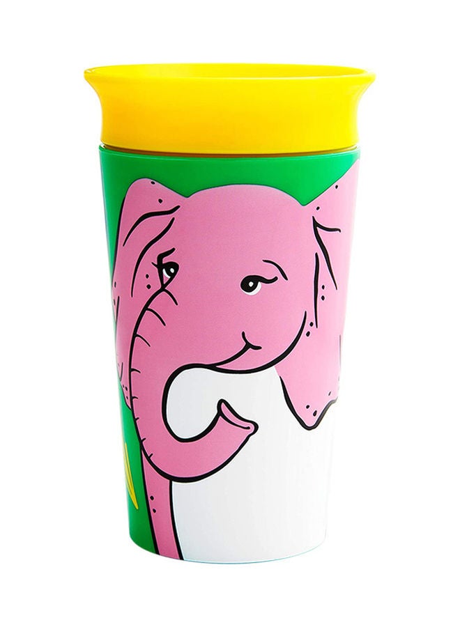 Munchkin - Miracle 360 Wildlove Sippy Cup 9 Oz / 266 Ml Elephant - Image 1