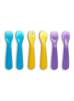 Munchkin Colour Change Toddler Forks And Spoons, Pack of 6  - Image 2