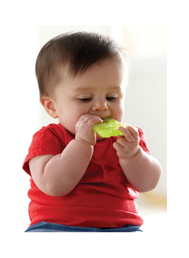 Munchkin Fun Ice Chewy Teether-Blue Foot  - Image 3