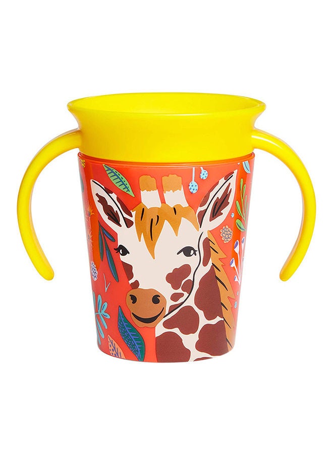 Munchkin - Miracle 360° Wildlove Trainer Cup 6oz/177ml Giraffe - Image 1