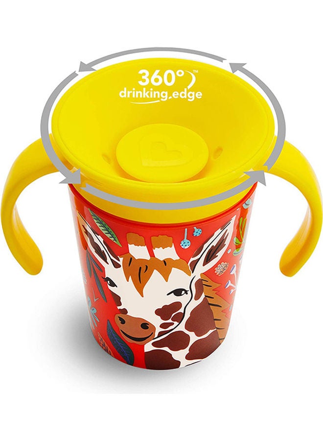 Munchkin - Miracle 360° Wildlove Trainer Cup 6oz/177ml Giraffe - Image 1