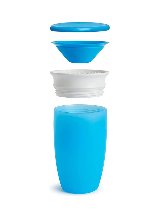 Munchkin - 10oz Miracle 360° Sippy Cup With Lid Blue - Image 1