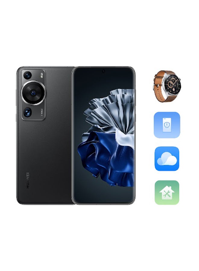 HUAWEI - P60 Pro Dual SIM Black 12GB RAM 512GB 4G - Middle East Version With Huawei Watch GT 3 46 mm Classic Edition And P60 Pro VIP Card - Image 1