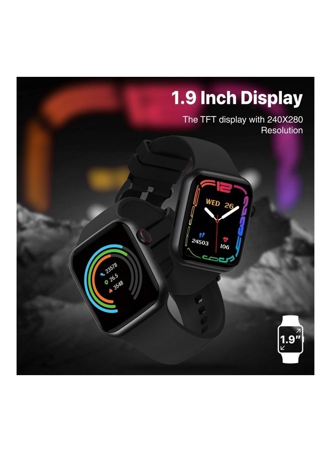 e Smart Watch, Bluetooth 5.1 Health and Fitness Tracker with 1.9” TFT Display, 10-15 Day Battery Life, 100 Watch Faces, 30 Sports Modes and IP67 Water Resistance for iPhone 14, Galaxy S22, XWATCH-B19.BLACK - v1683811916/N53405191A_4