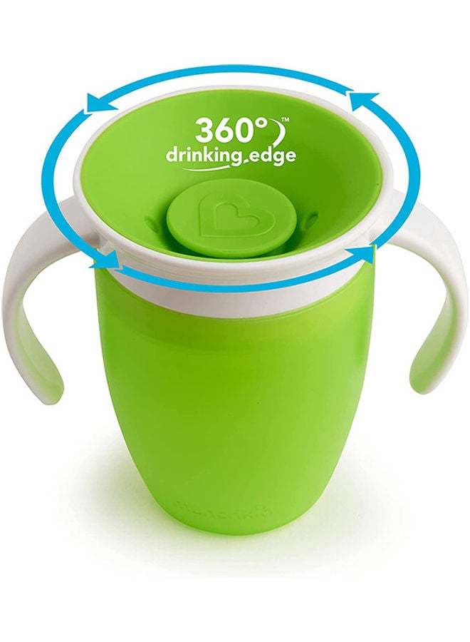 Munchkin Miracle 360 Trainer Cup 7 Ounce 1-pack Green - Image 3