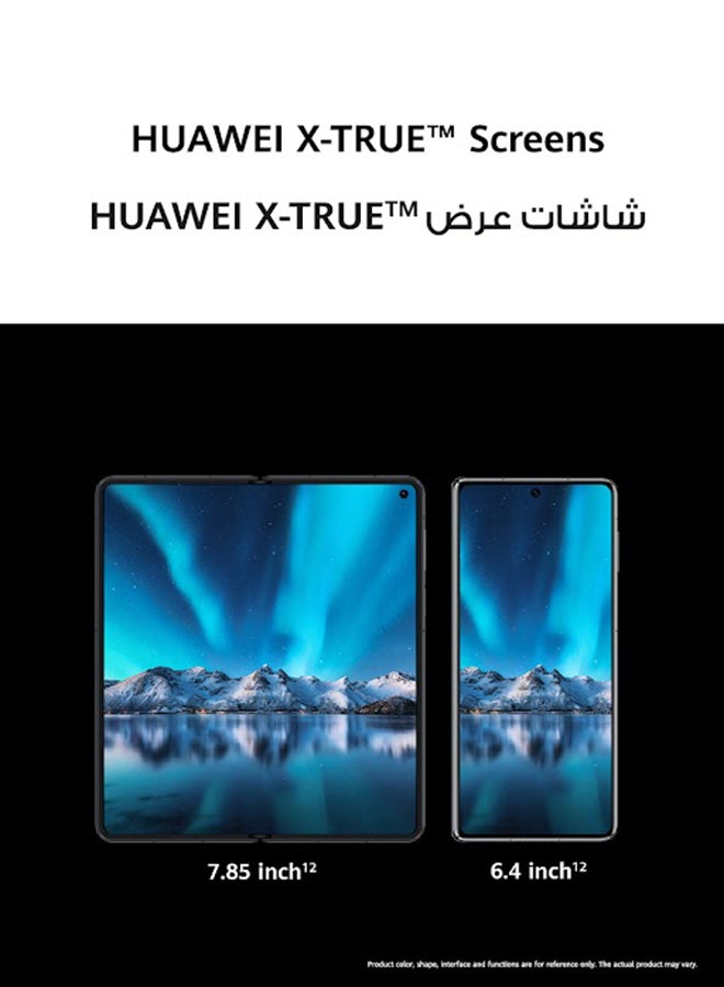 HUAWEI - Mate X3 Dual SIM Dark Green 12GB RAM 512GB 4G - Middle East Version With Huawei Watch Buds And Mate X3 VIP Gift Card - Image 1