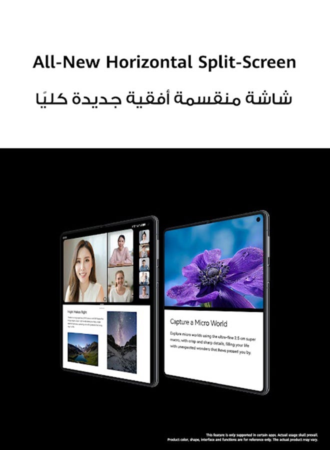 HUAWEI - Mate X3 Dual SIM Dark Green 12GB RAM 512GB 4G - Middle East Version With Huawei Watch Buds And Mate X3 VIP Gift Card - Image 1