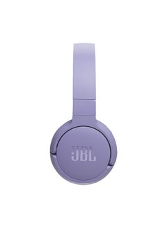 JBL Tune 670 Adaptive Noice Cancelling Wireless On Ear Headphones Pure Bass Sound 70H Battery With Smart Ambient Bluetooth Purple  - Image 3