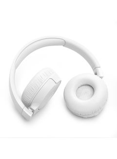 Tune 670 Adaptive Noice Cancelling Wireless On Ear Headphones Pure Bass Sound 70H Battery Buetooth 5.3 With Le Audio Hands Free Call Plus Voice Aware Multi Point Connection White - v1683826003/N53404592A_6