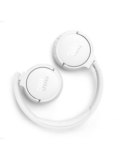 Tune 670 Adaptive Noice Cancelling Wireless On Ear Headphones Pure Bass Sound 70H Battery Buetooth 5.3 With Le Audio Hands Free Call Plus Voice Aware Multi Point Connection White - v1683826004/N53404592A_7