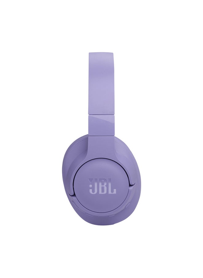 JBL Tune 770 Adaptive Noice Cancelling Wireless Over-Ear Headphones, Pure Bass Sound,Bluetooth 5.3 With Le Audio, Hands-Free Call + Voice Aware, Multi-Point Connection Purple - Image 3