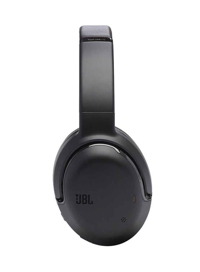 JBL - Toure One M2 Wireless Over Ear Noice Cancelling Headphones Legendry Pro Sound 4 Mic Superior Calls With Voice Control Immersive Spatial Sound 50H Battery Black - Image 1