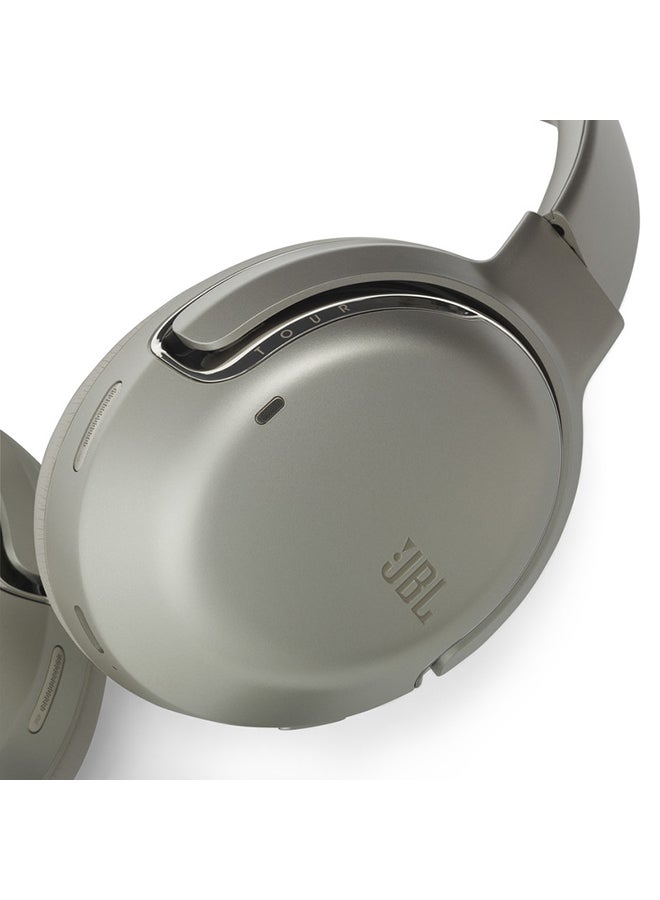 Toure One M2 Wireless Over Ear Noice Cancelling Headphones Legendry Pro Sound Bluetooth 5.3 With Le Audio Champagne - v1683826010/N53404597A_3