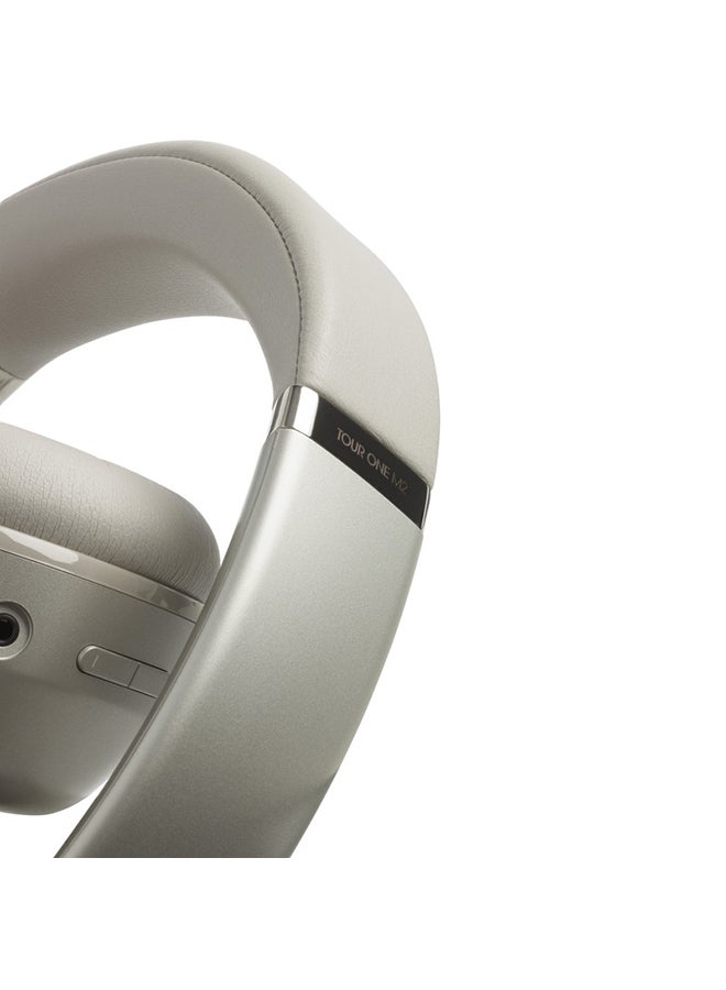 Toure One M2 Wireless Over Ear Noice Cancelling Headphones Legendry Pro Sound Bluetooth 5.3 With Le Audio Champagne - v1683826010/N53404597A_4