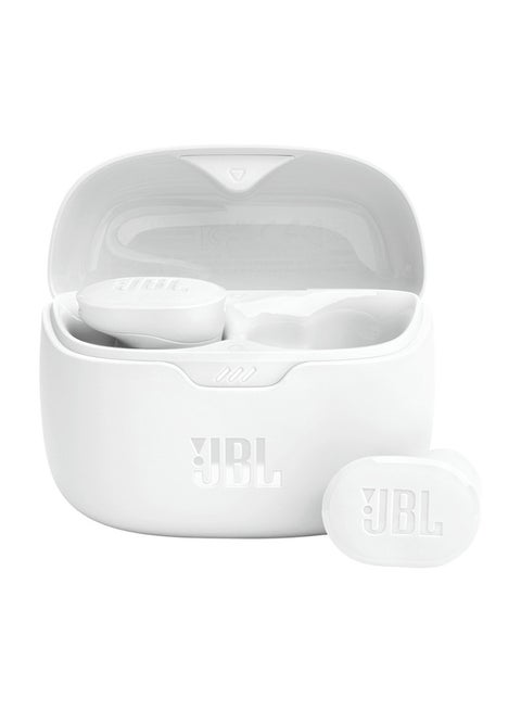 Tune Buds True Wireless Noise Cancelling Earbuds Pure Bass Sound Bluetooth 5.3 Le Audio Active With Smart White