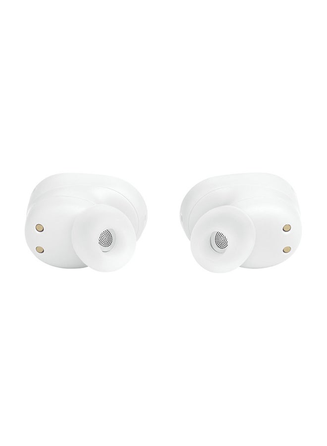 JBL - Tune Buds True Wireless Noise Cancelling Earbuds Pure Bass Sound Bluetooth 5.3 Le Audio Active With Smart White - Image 1