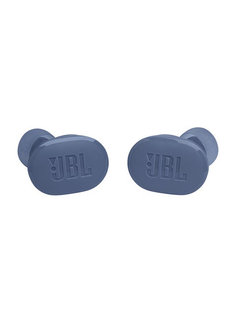 Tune Buds True Wireless Noise Cancelling Earbuds Pure Bass Sound Bluetooth 5.3 Le Audio Active With Smart Ambient 4 Mic Technology For Crisp Blue