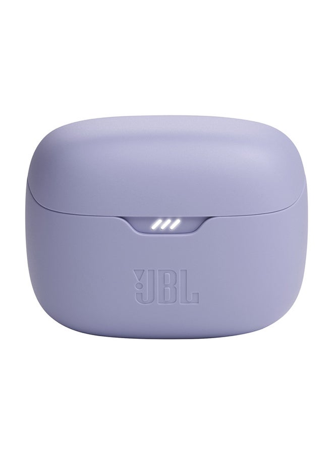 JBL - Tune Buds True Wireless Noise Cancelling Earbuds Pure Bass Sound Bluetooth 5.3 Le Audio Active With Smart Ambient 4 Mic Technology For Crisp Clear Calls Purple - Image 1