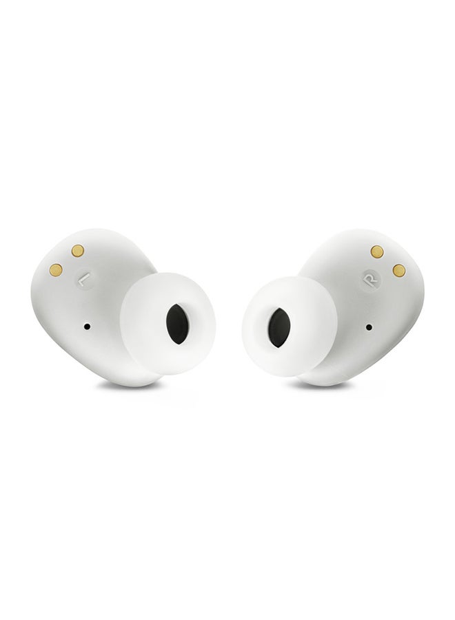 Wave Buds True Wireless Earbuds Deep Bass Sound Comfortable Fit Up To 32 8H Plus 24H Total Hours Of Battery Life With Speed Charging Hands Free Calls With Voiceaware Water And Dust Resistant White