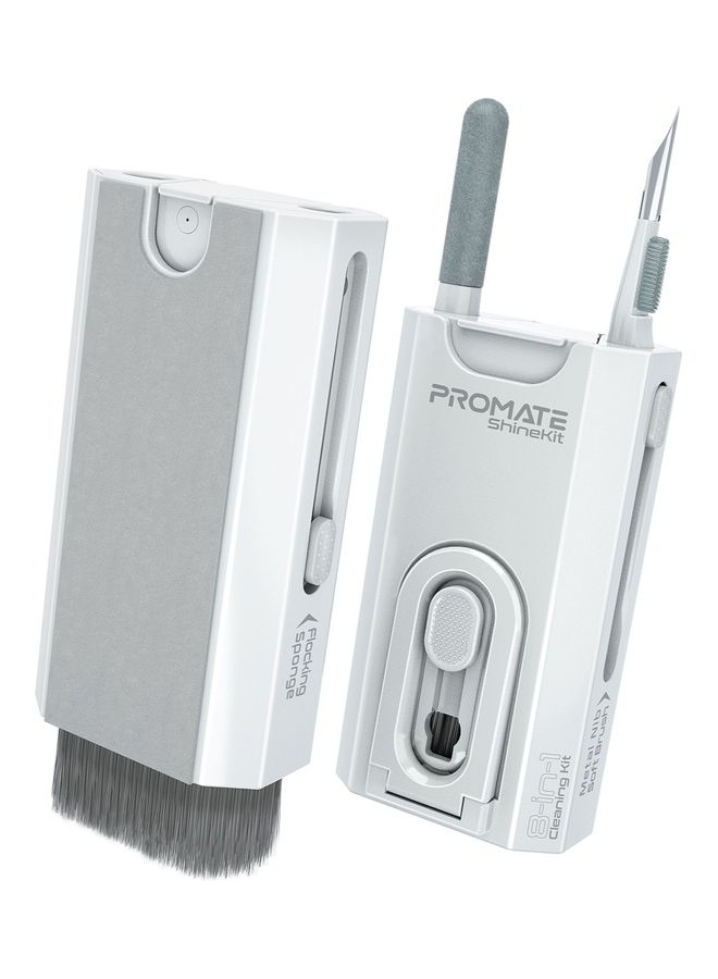 PROMATE 8-In-1 Multi-Function Cleaner Kit White  - Image 1