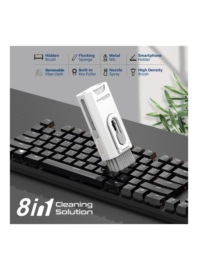 PROMATE 8-In-1 Multi-Function Cleaner Kit White  - Image 2
