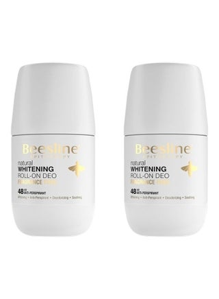 Pack Of 2 Natural Whitening Roll On Deodorant Fragrance Free 100ml - v1683867886/N53405309A_1