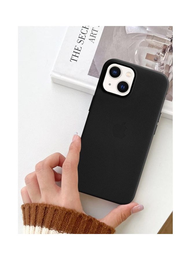 MARGOUN iPhone 13 Case And Cover Leather Case With Magsafe Black - Image 3