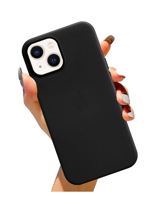 MARGOUN iPhone 13 Case And Cover Leather Case With Magsafe Black - Image 4