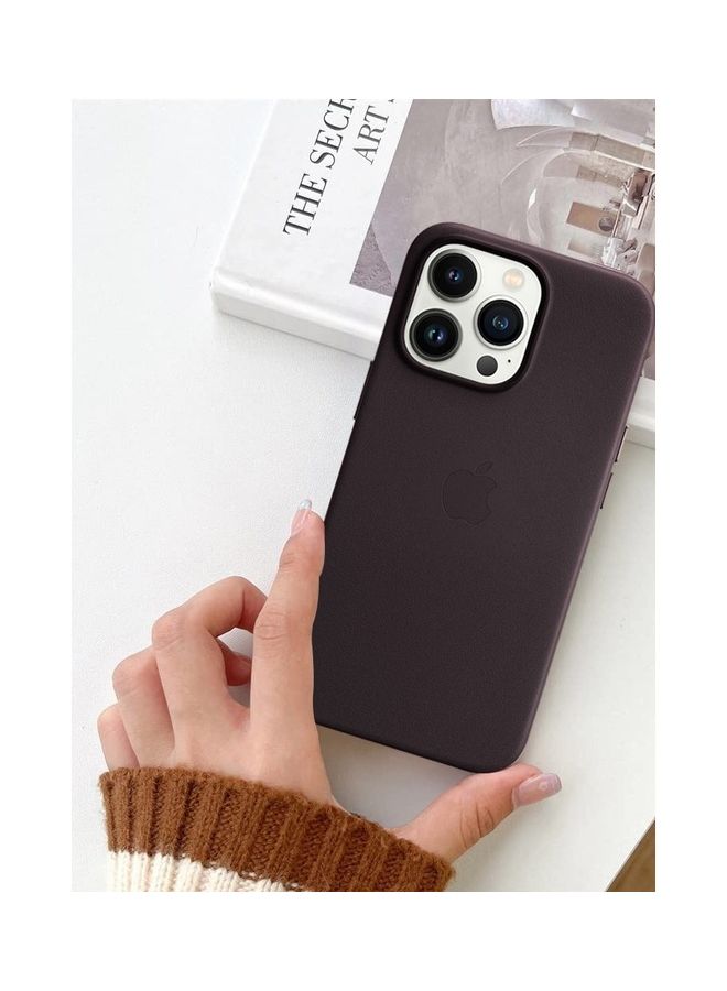 MARGOUN - iPhone 14 Pro Max Case And Cover Leather Case With Magsafe Purple - Image 1