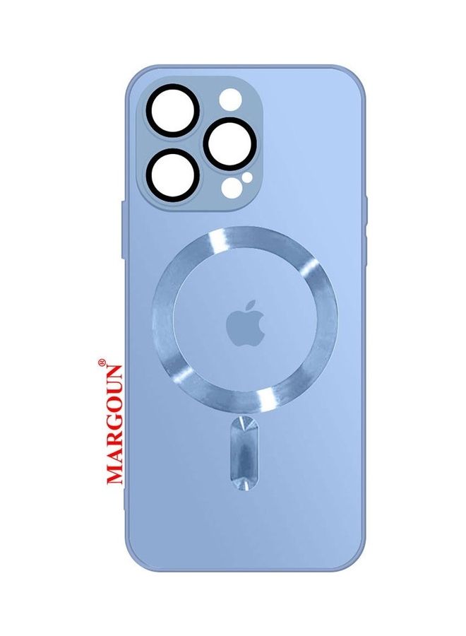 MARGOUN iPhone 14 Pro Max Cover With Magsafe Built In High Grade TPU Blue - Image 4
