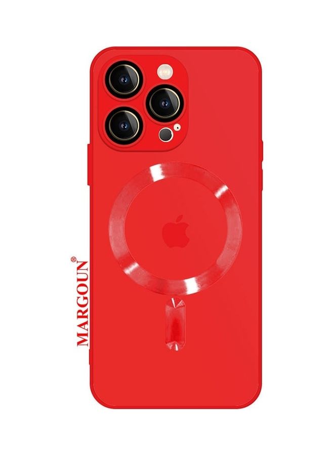 MARGOUN iPhone 14 Pro Case And Cover With MagSafe Built In High Grade Tpu Material Red - Image 1