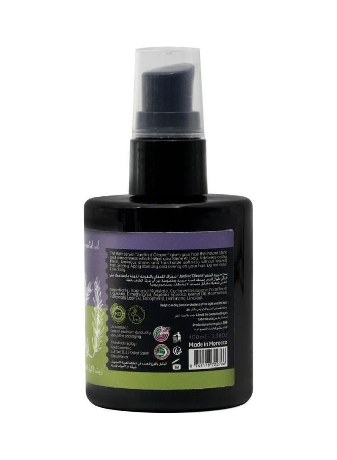 JARDIN D OLEANE Rosmary Essential Oil Hair Serum With Argan Oil Vitamine E Multicolour 100ml - Image 2