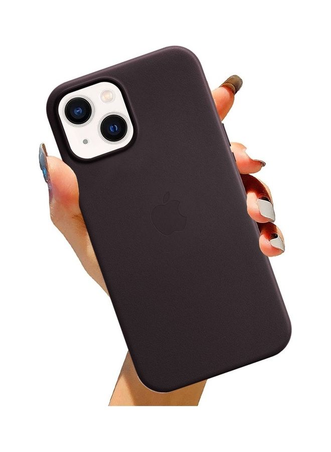 iPhone 14 Case And Cover Leather With Magsafe Purple