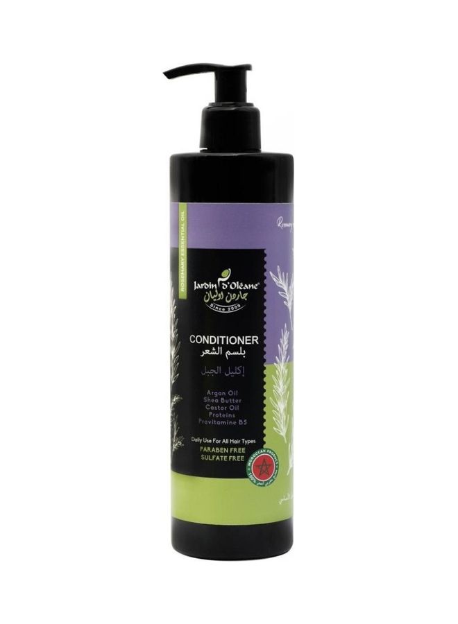 JARDIN D OLEANE Rosmary Essential Oil Conditioner With Argan Oil, Shea Butter, Castor Oil & Proteins Provitamine Multicolour 380ml  - Image 1