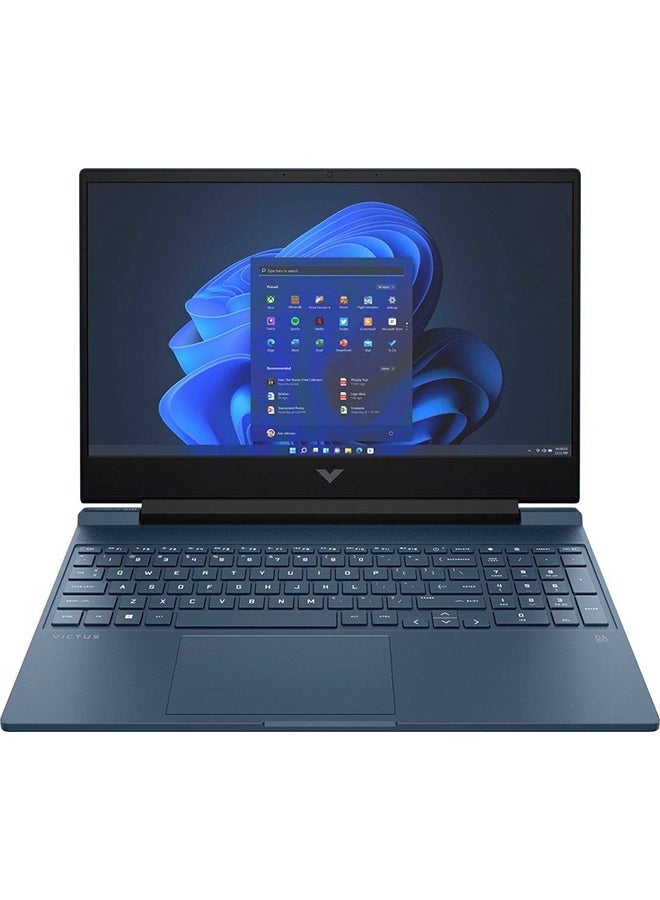 HP - Victus 15-fa1093dx Gaming (Upgraded Version) Laptop With 15.6-Inch Display, Core i5-13420H Processor/8GB RAM/512GB SSD/6GB NVIDIA GeForce RTX 3050 Graphics Card/Windows 11 English Blue - Image 1
