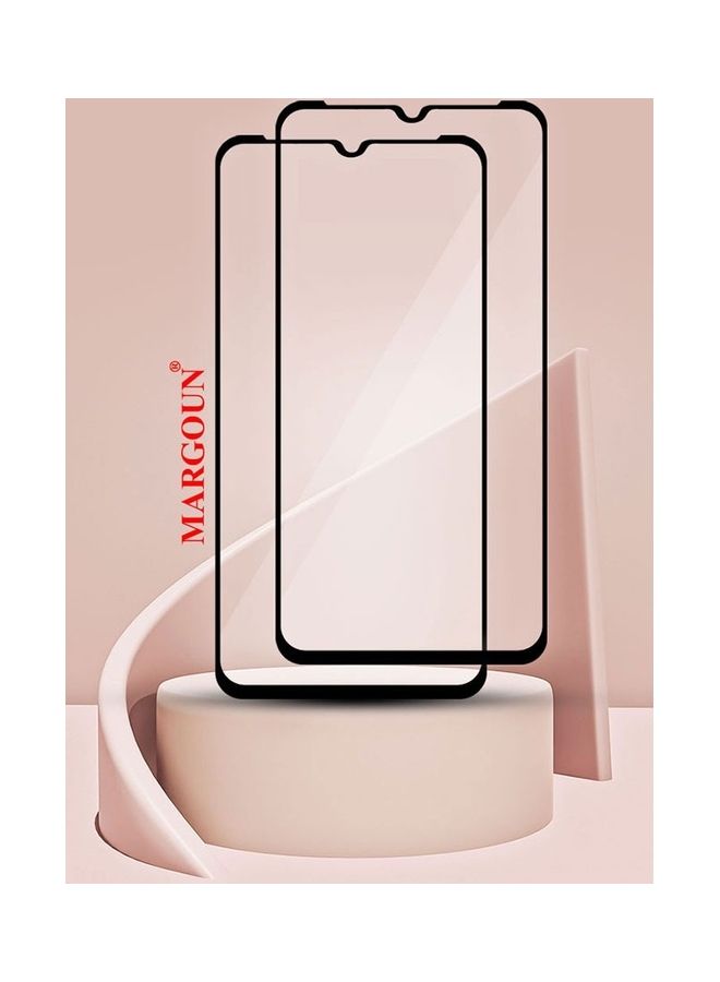 MARGOUN 2 Pack For Nokia C32 Tempered Glass Screen Protector Full Glue Back Clear - Image 4