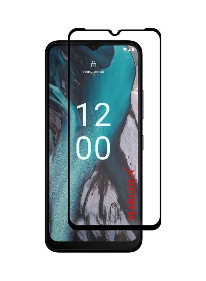 MARGOUN Nokia C22 Tempered Glass Screen Protector Full Glue Back Clear - Image 2