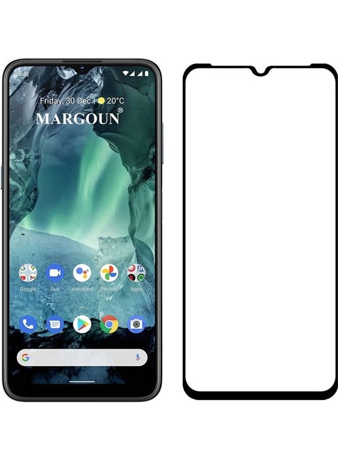MARGOUN Nokia G11 Tempered Glass Screen Protector Full Glue Back Clear - Image 3